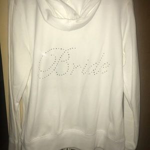 Bride zip up jacket